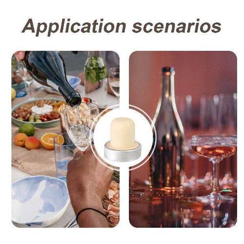9 Pcs Cork Corks Bottle Cover Caps Seal Beverage Plugs