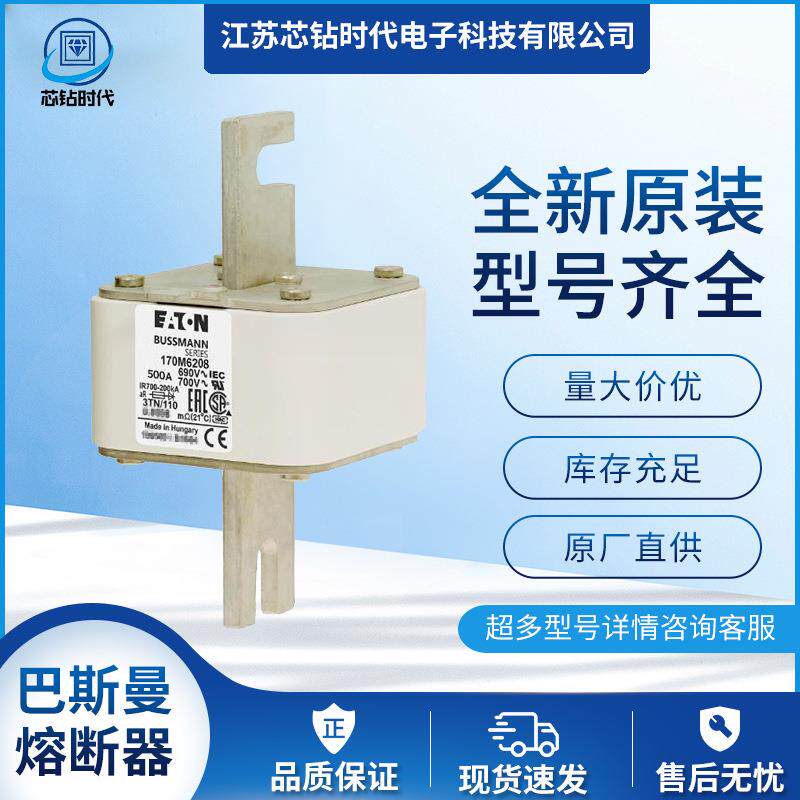 170M6208 170M6209 170M6210 巴斯曼BUSSMANN熔断器保险丝