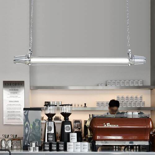 loft设计师工业风创意复古餐厅网红咖啡厅店铺吧台办公室长条吊灯