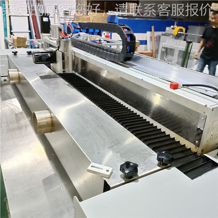 保机温材料电脑横切气凝胶纵纤切ZF 160HS机维棉全自竖动横分切机