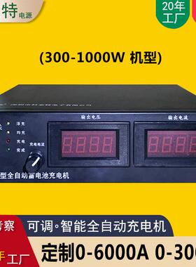 10A/20A/30A40A车载船用充电机12V24V36V48V72V96V高速全自动充电