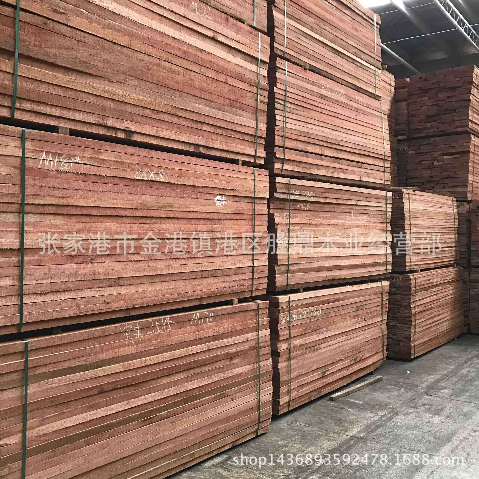 海棠木沙发椅子家具木材户外地板工厂樱桃木耐腐蚀实木板现货