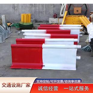 八字迷你临时护栏高速公路钢板防撞新泽西铁马出租a级移动钢护栏