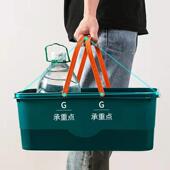 拖把桶单卖塑料大号加高水桶加厚白色长方形办公室收纳拖地桶