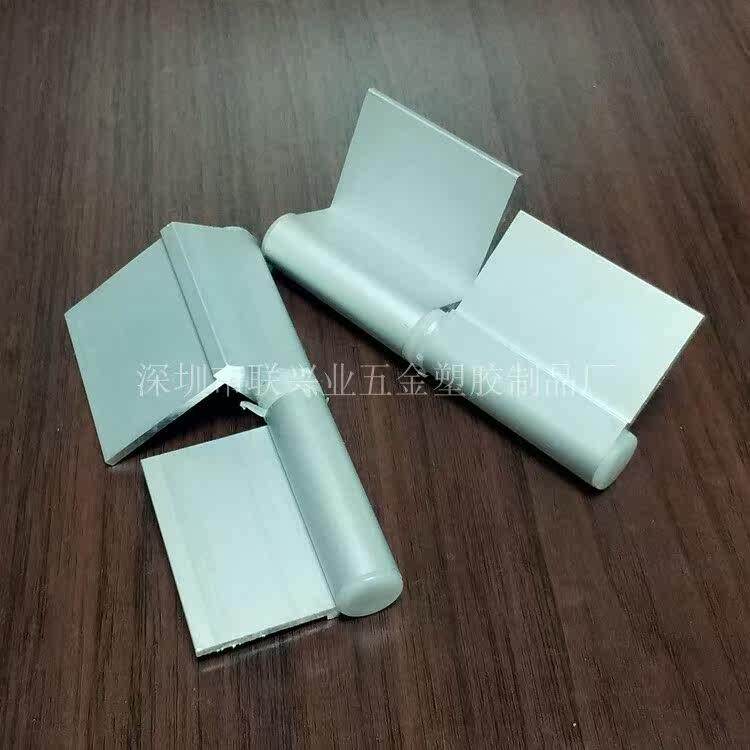 四寸彩钢板铰链 净化工程实心旗型活叶 无尘4寸可脱卸铝合金绞链