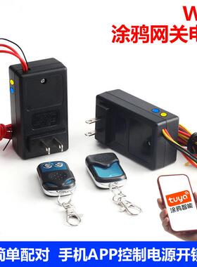 手机遥控门禁电源控制器专用12v5A不间断延时3A 单门双门变压器