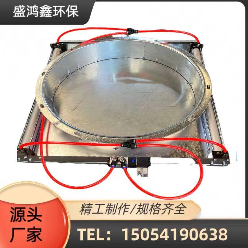 气动插板阀门电风阀通风除尘管道蝶风量调节阀不锈钢镀锌除尘风管