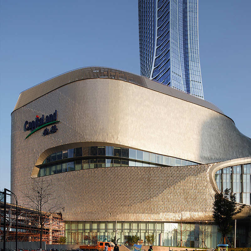 工程装修氟碳铝幕墙造型雕花外墙铝合金装饰铝天花吊顶喷涂铝单板