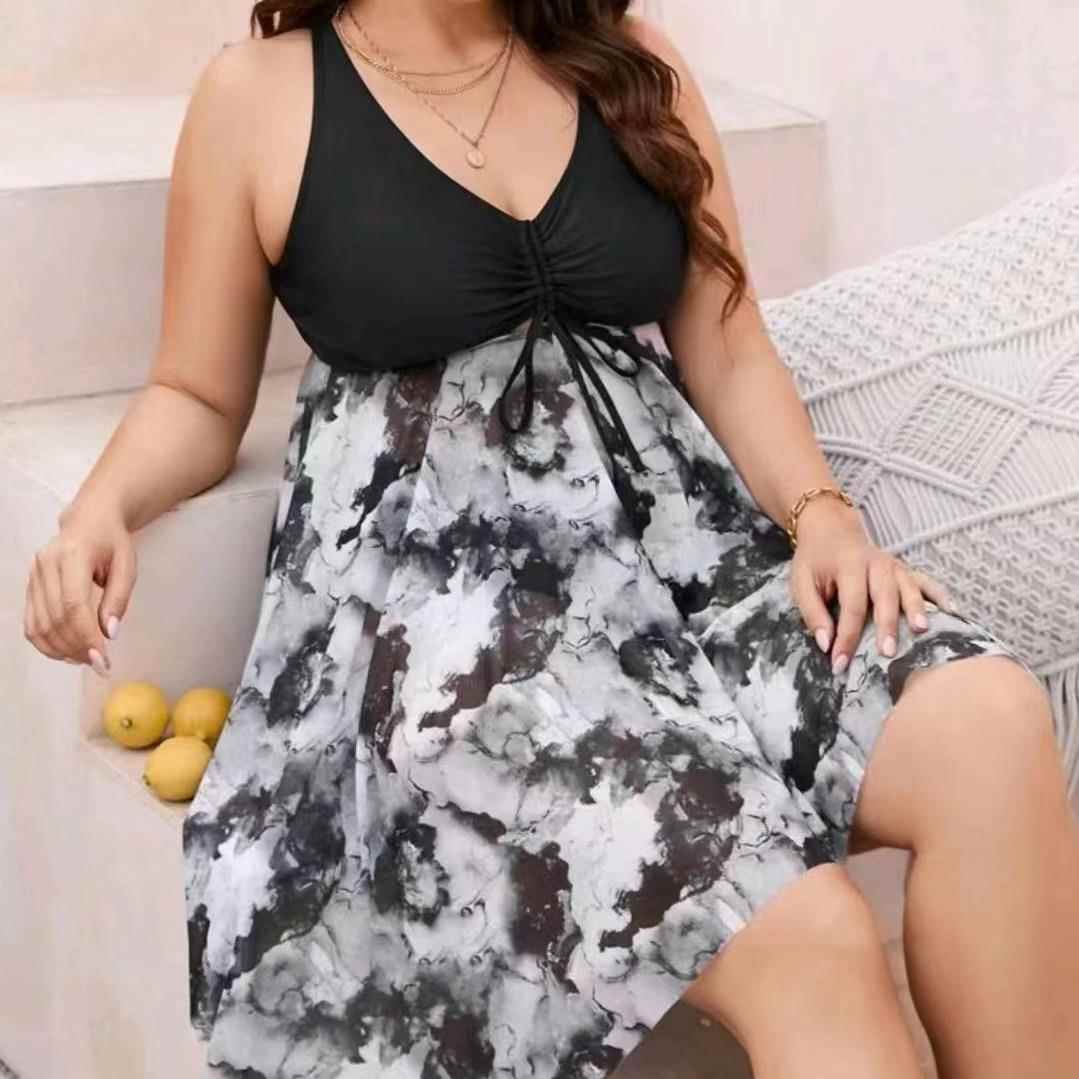 Women for Swimsuit Bikini One-Piece Skirt Tulle Size Large