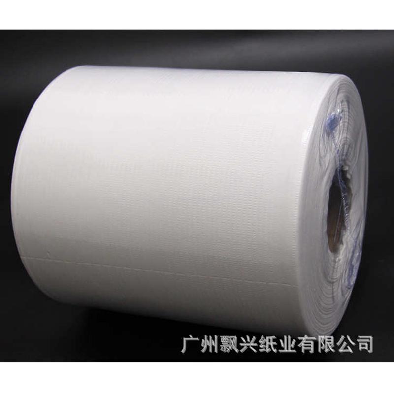 超大卷无尘纸工业擦拭纸实验室吸油除尘布多用途车间无纺布500张