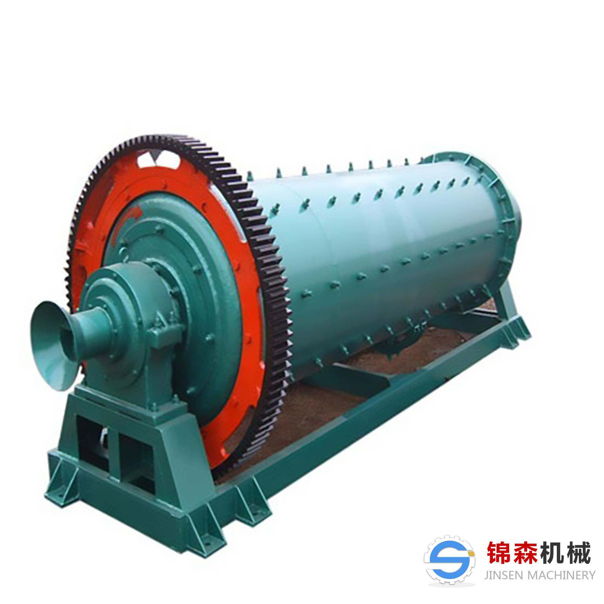 供应水泥矿渣干粉球磨机大型选矿建筑工地卧式球磨机滚筒球磨机