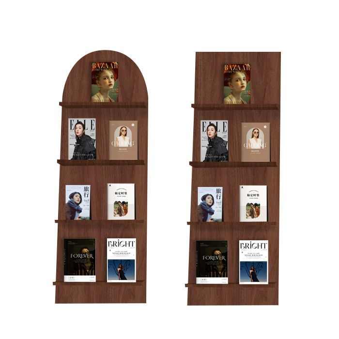 网红杂志架落地式ins风简约创意书报架书架报刊架装饰杂志置物架