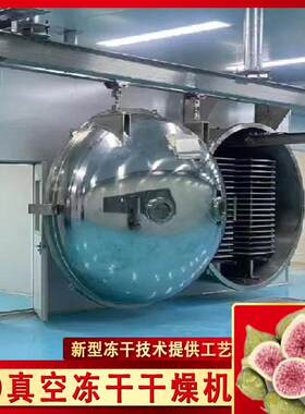 全自动牛初乳冻干粉设备 FD柠檬片整套冻干生产线 银耳粥冻干机