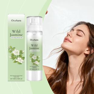 Hair Perfume Spray OCEAURA Scent and Jasmine Nourishe Body