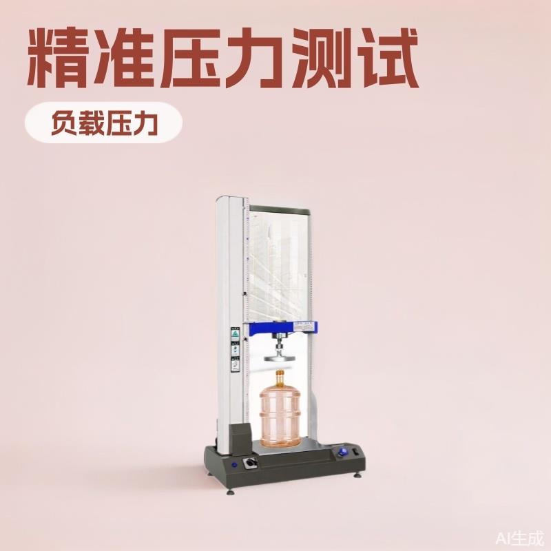 全自动垂直载压仪塑料油桶油壶负载压力试验机端子机压力检测