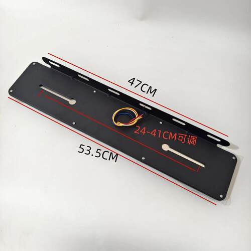 新款爱国者LED长条后雾灯12V24V通用防水超亮货车汽车后尾灯改装