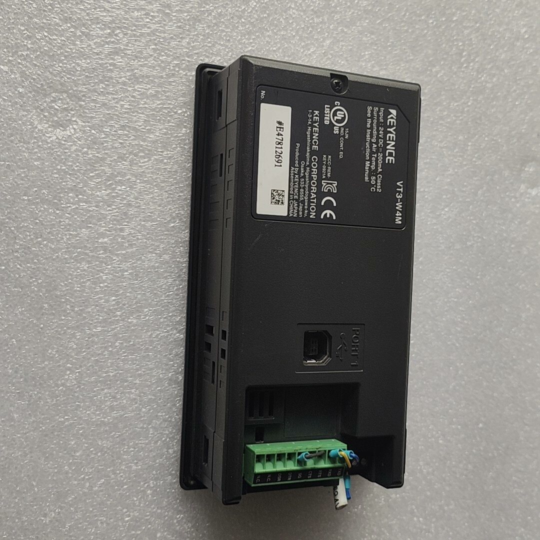 基恩士触摸屏，VT3-W4M，功能完好