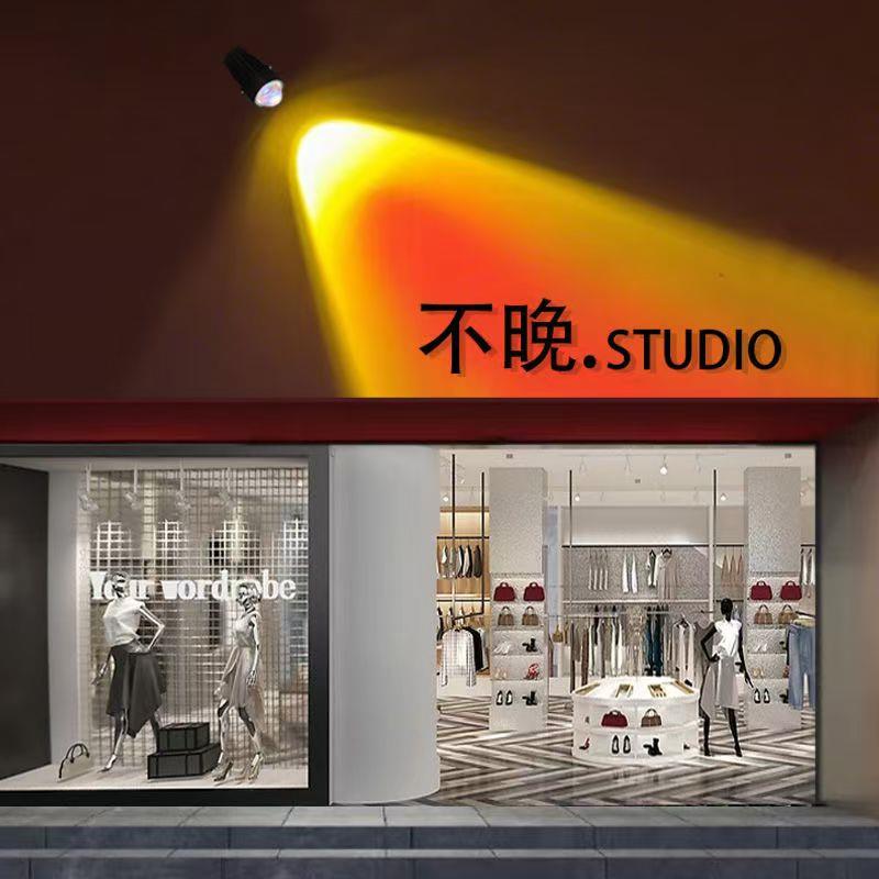 室外门头灯日落灯户外防水壁灯外墙灯阳台庭院壁灯明装洗墙灯射灯