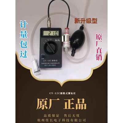 手持便携式测氧仪CY-12C氧气分析仪全量程氧气含量浓度检测仪厂家