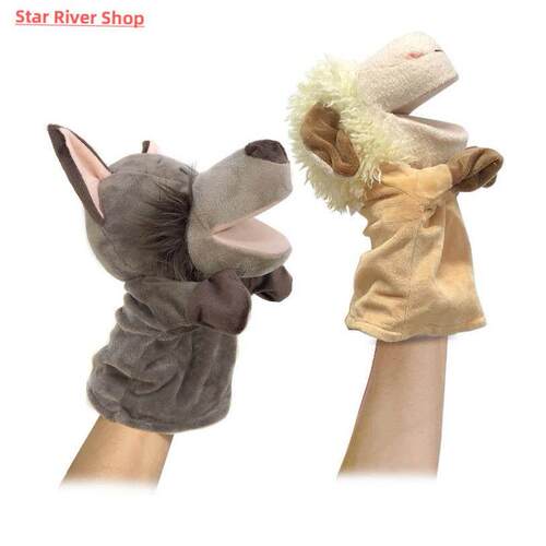 Hand Finger Puppet Kawaii Animal Plush Doll Educational Baby