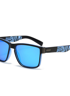 2024新款韩版男士个性骑行钓鱼方框时尚潮开车偏光太阳镜