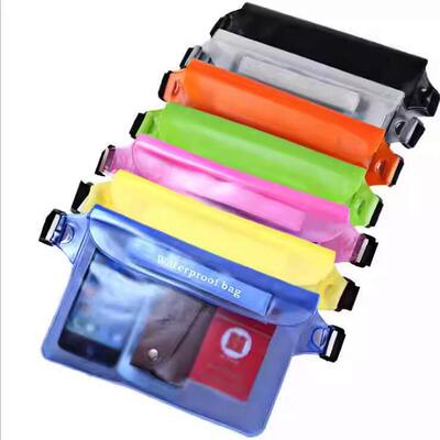Mobile phone waterproof bag waist bag beach swimming防水袋