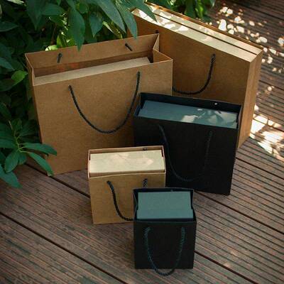Gift box set birthday vintage gift bag moon cake paper box
