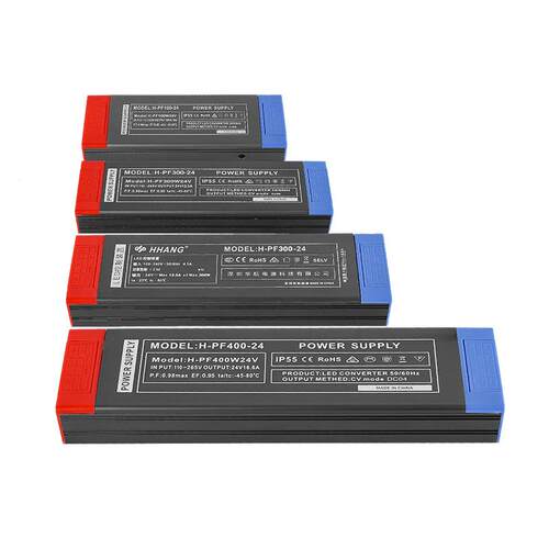 半灌胶静音宽电压变压器输入110v-265v转DC24V12Vled灯带开关电源