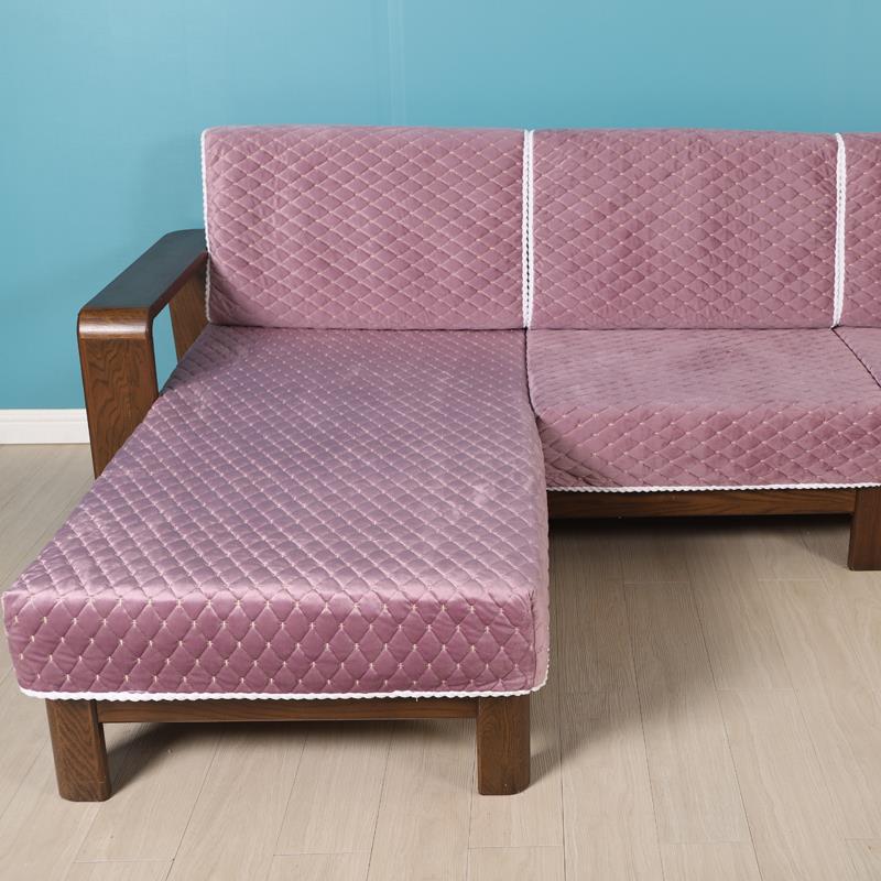 高档清仓垫定做实木沙发笠红套罩全包新中式木坐防垫套四季款现代