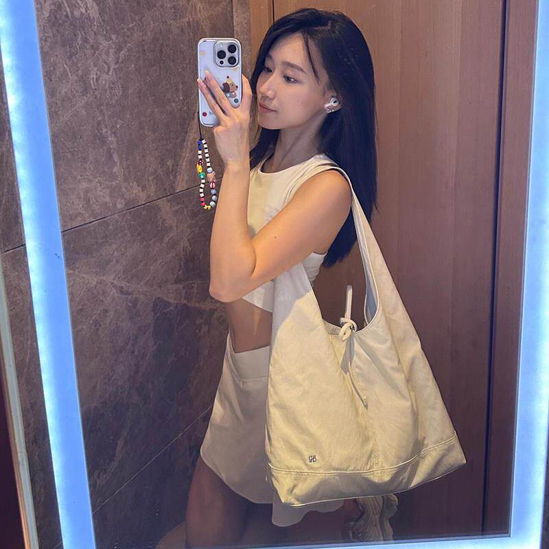 吴小姐韩代seoul包包单肩手提托特包帆布化妆袋大容量女