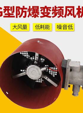 BG防爆变频电机通风机90a/100a/112a/132/160a/380V散热冷却风扇