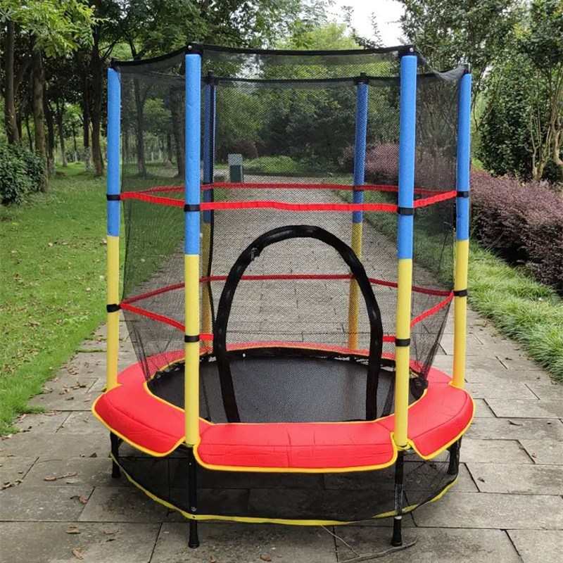 跳蹦蹦床室内蹦床网儿童护加高小型跳跳床家用床跳弹健身户外小孩