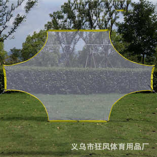 射门青少年目标网人11人足球门训练网反弹5任意球人7练习人布足球