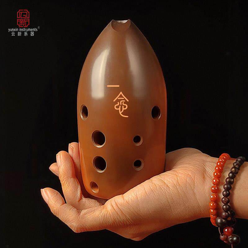 正品云新陨十演奏损陶陨土陨陶孔埙笛勋埙初学者西安指法古埙大全