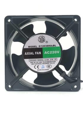 全新G12038HA2BL 12038 220/240V 0.14A 21W 电焊机散热轴流风扇