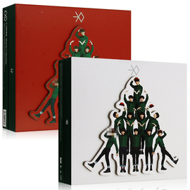 正版EXO专辑12月十二月的奇迹CD光盘中文版+韩文版+写真+卡片