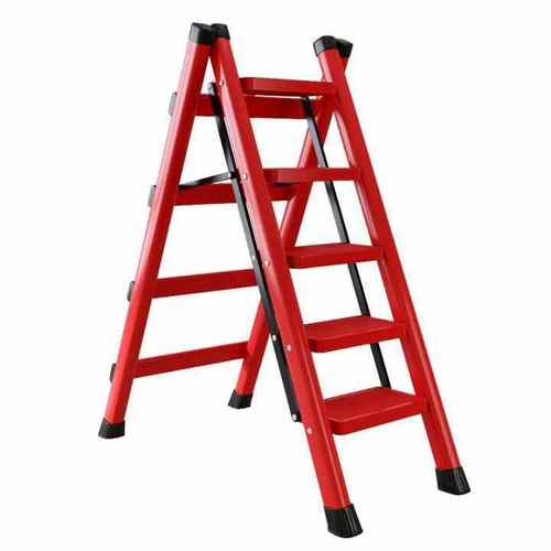 梯子家用折叠伸缩小型轻便三步叉梯凳室内人字梯踏步爬梯收缩楼梯