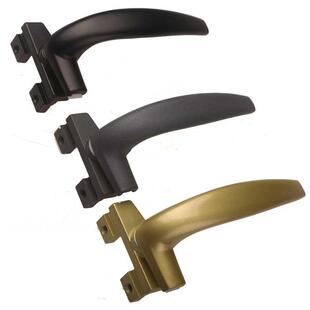 38门窗拉手配件幕墙开窗锁塑钢门窗拉手铝合金门窗锁7字拉手