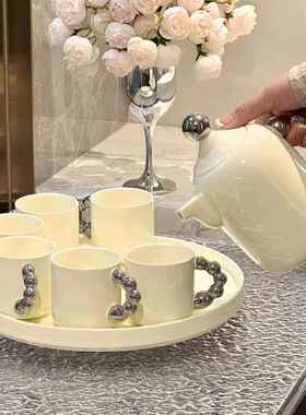 新陶2024款具轻套奢茶壶凉水壶茶耐高G5114温瓷大陶容量水具装家