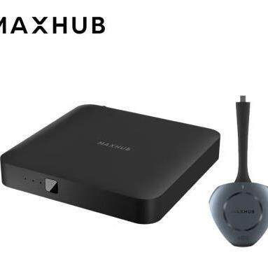 MAXHUB仪快捷无线同屏办公传屏盒子WB03+WT12A无线传输器