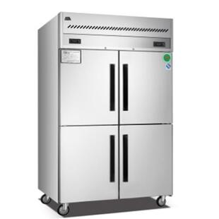 双门冰柜-22℃低温冷柜风冷厨房冰柜 Stainless steel freezer