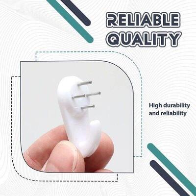 Stucco/Concrete Wall Hooks Nail No Damage Hook Hanging Nail