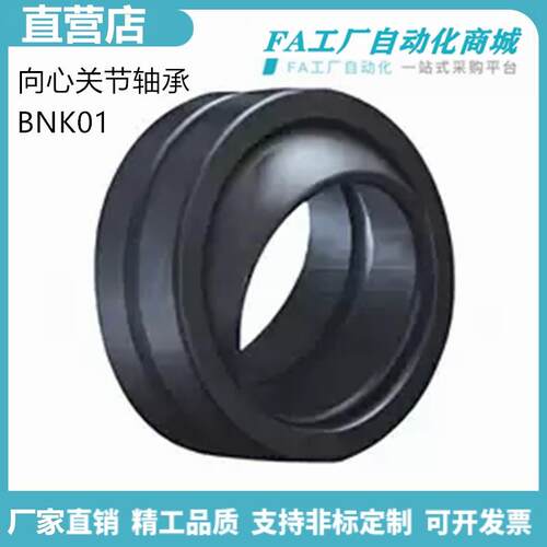 怡合达BNK01-GE10ES BNK01-GE15ES-2RS 17ES向心关节轴承外圈单缝