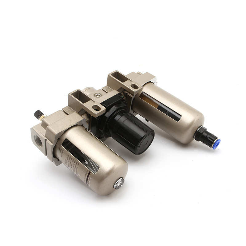 禾田气动元件自动排水过滤器三联件AC4000-04D AC4000-06D