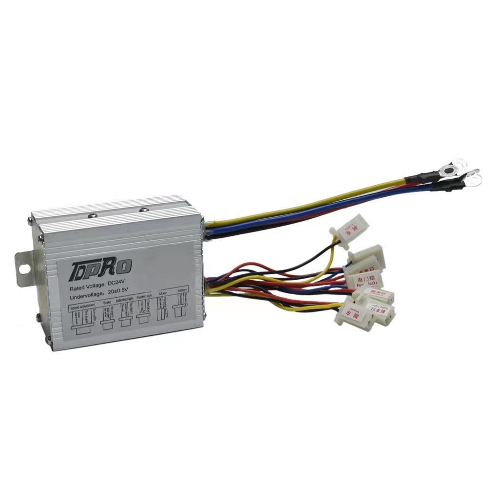 500W直流电动自行车电机有刷控制器盒用于电动自行车踏板车控制器