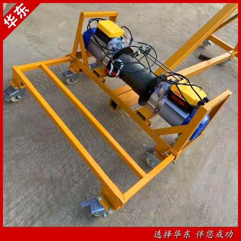 室内外吊窗机吊玻璃大理石双电机提升机220V/80V高空吊机起重机