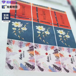 拉绒印花门垫商用简约进门吸水地毯入户脚垫门口垫子耐脏防滑地垫
