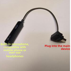 夏季瓢盔专用v8s/v9/v10转耳机插孔维迈通cardo耳机转3.5mm手机