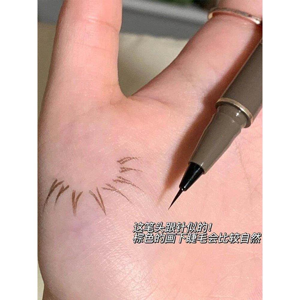 网红辣模推荐超细眼线啫喱笔,速干、防水、防汗、不脏、不拆眼线