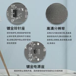 P5104五字全彩单双模组室外3.E0模组LD广色告口屏半板全彩表贴窗